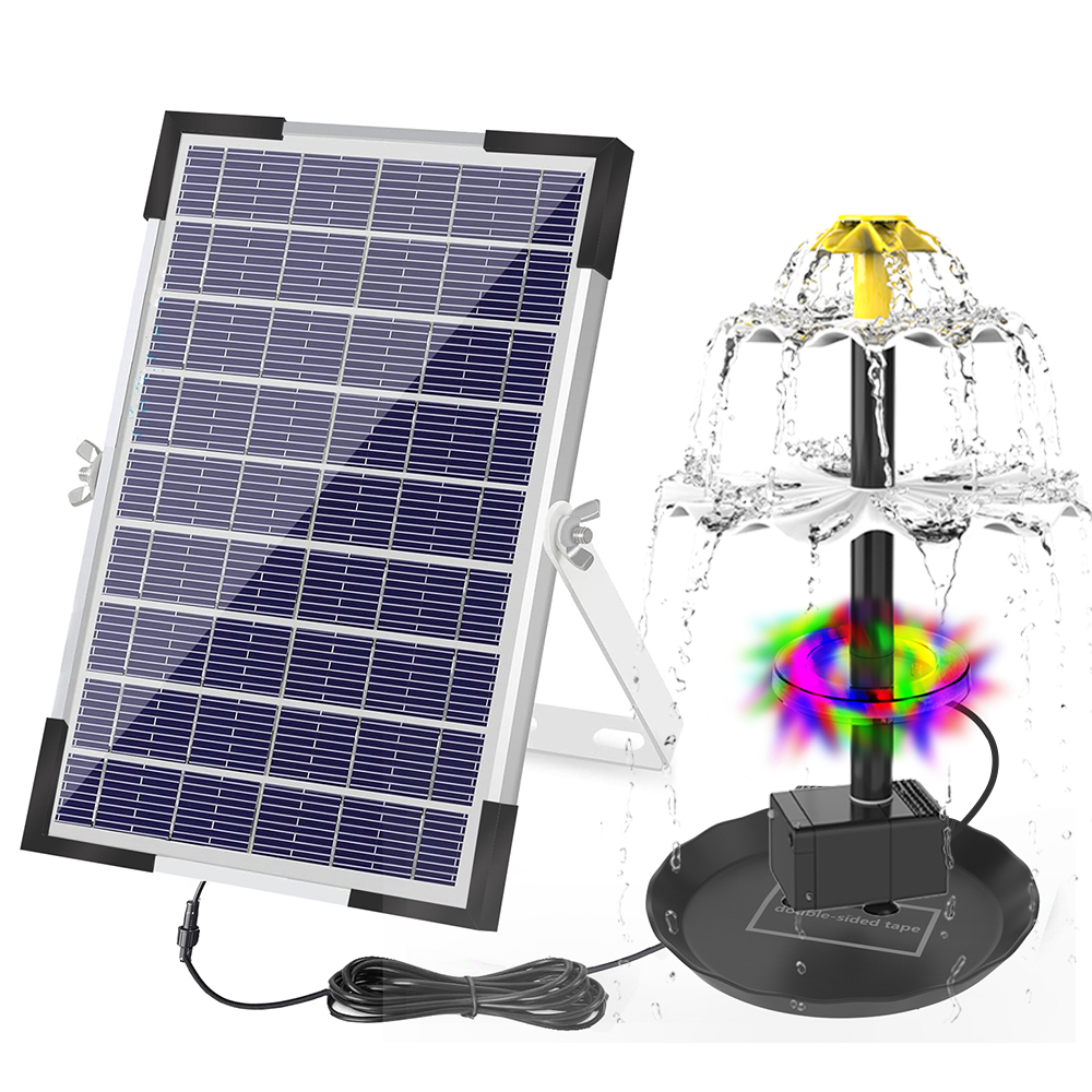 Bonsai Garden Fountain - Solar Fountain Pump for Bird Bath