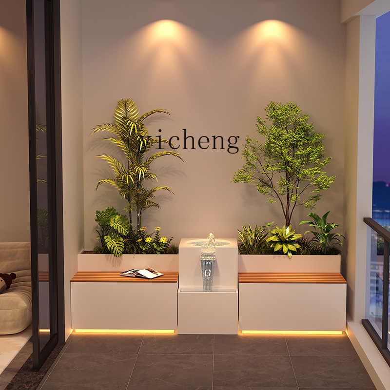 Garden Balcony Flower Box Sitt - đánh giá và giá Bonsai Garden Fountain