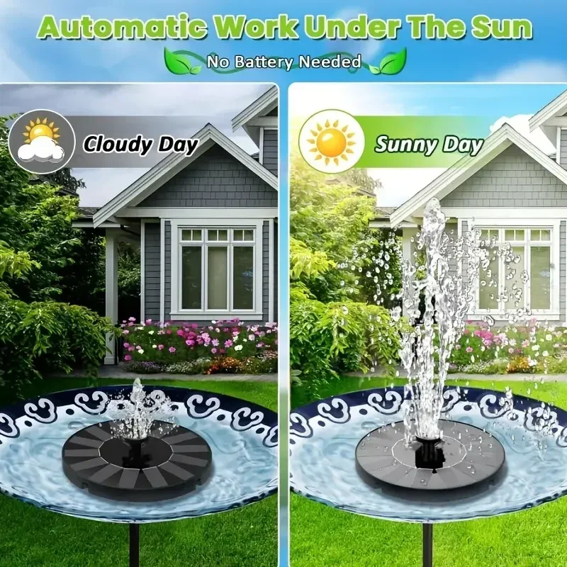 13/16/18cm Solar - Driven Foun - đánh giá và giá Bonsai Garden Fountain