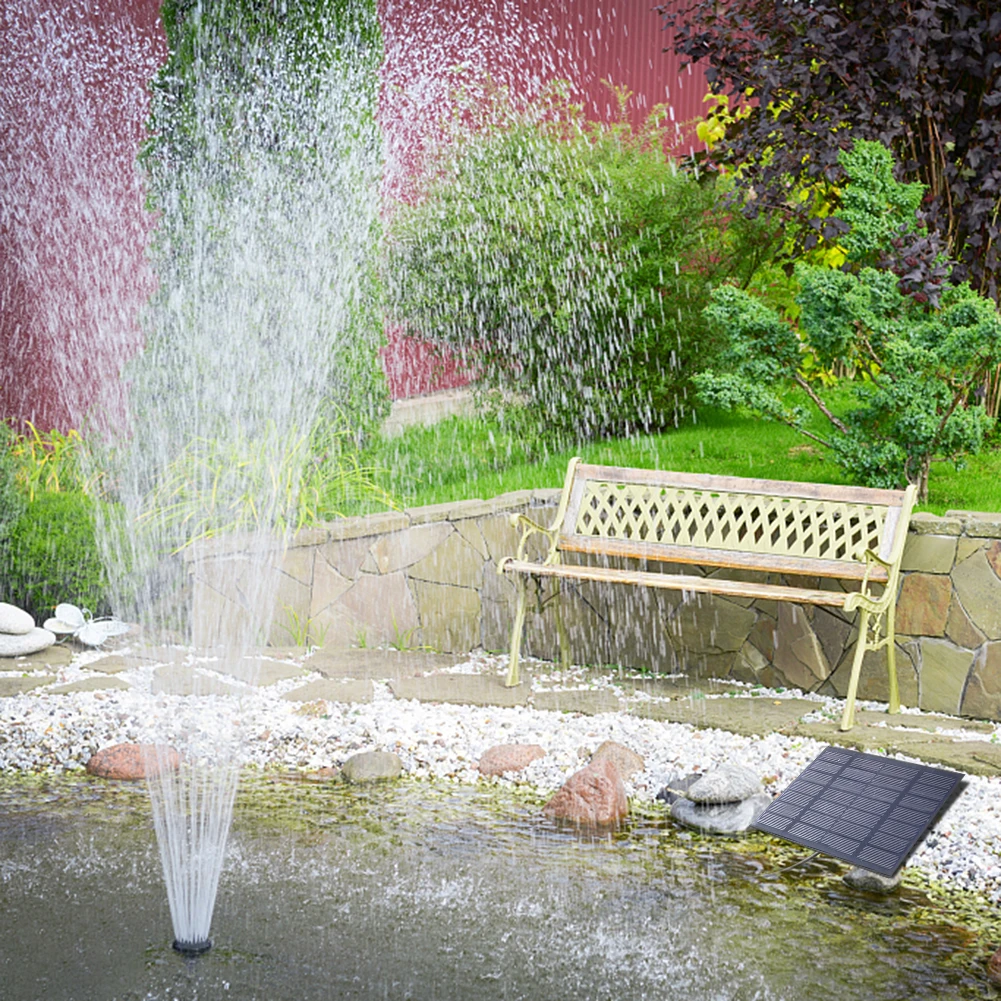 Solar Fountain with 6 Nozzles  - đánh giá và giá Bonsai Garden Fountain