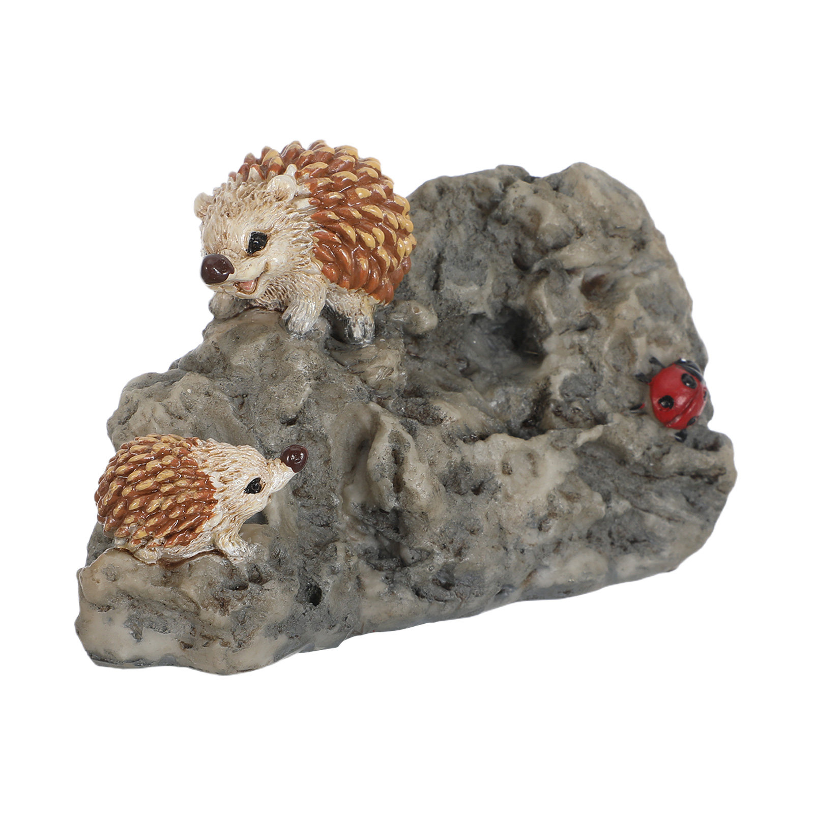 Mini Hedgehog Garden Statue Re - đánh giá và giá Bonsai Garden Pot