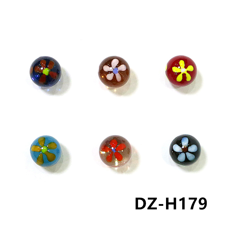 6pcs 16mm Colorful Rare Glass  - đánh giá và giá Bonsai Garden Europe