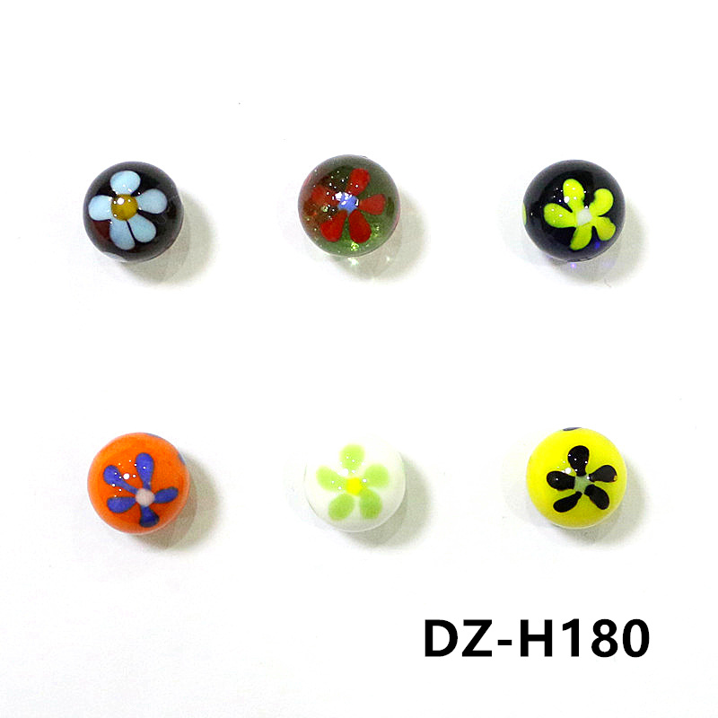 6pcs 16mm Colorful Rare Glass  - đánh giá và giá Bonsai Garden Europe