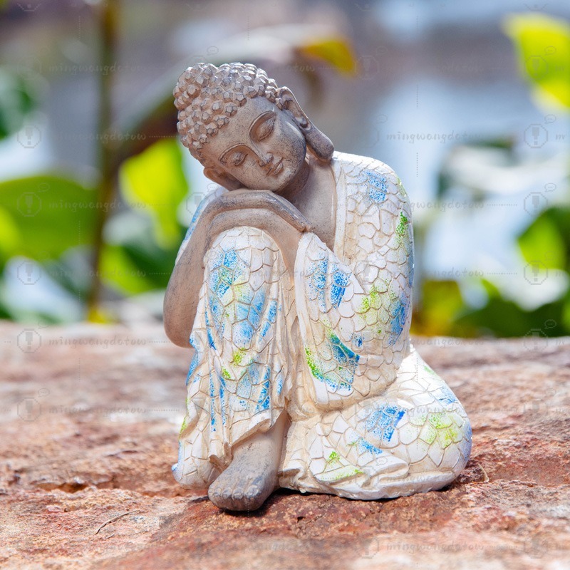 Mini Buddha Statue Ornament, N - đánh giá và giá Bonsai Gardening
