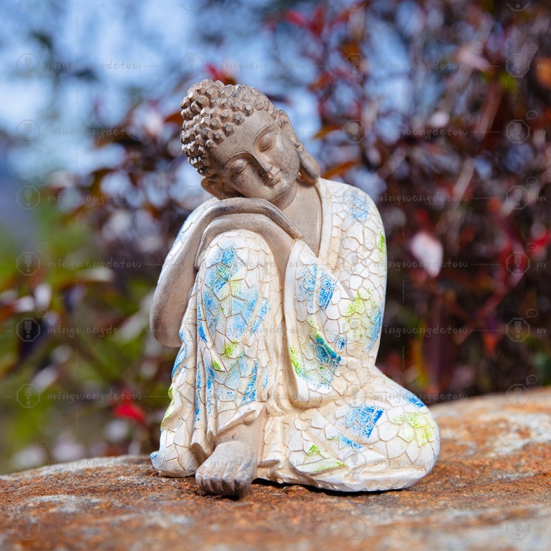 Mini Buddha Statue Ornament, N - đánh giá và giá Bonsai Gardening