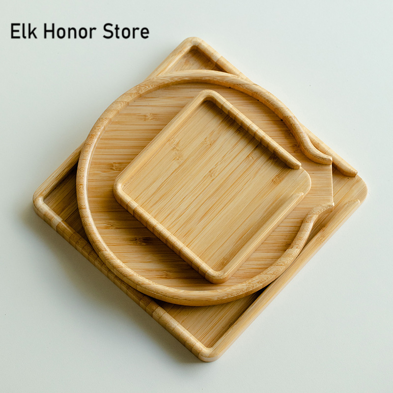 Chinese Bamboo Food Tray Puer  - đánh giá và giá Bonsai Garden Pot