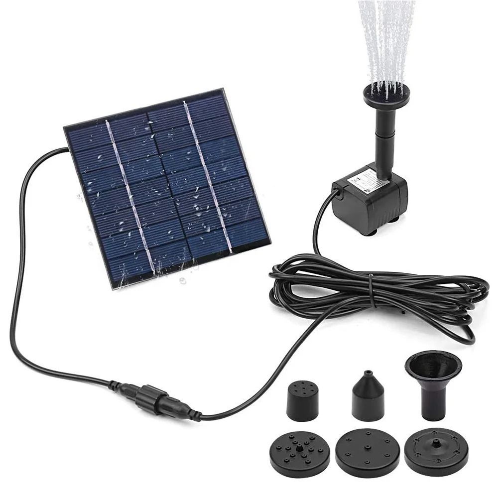 1.4W Mini Solar Fountain Pump  - đánh giá và giá Bonsai Garden Fountain