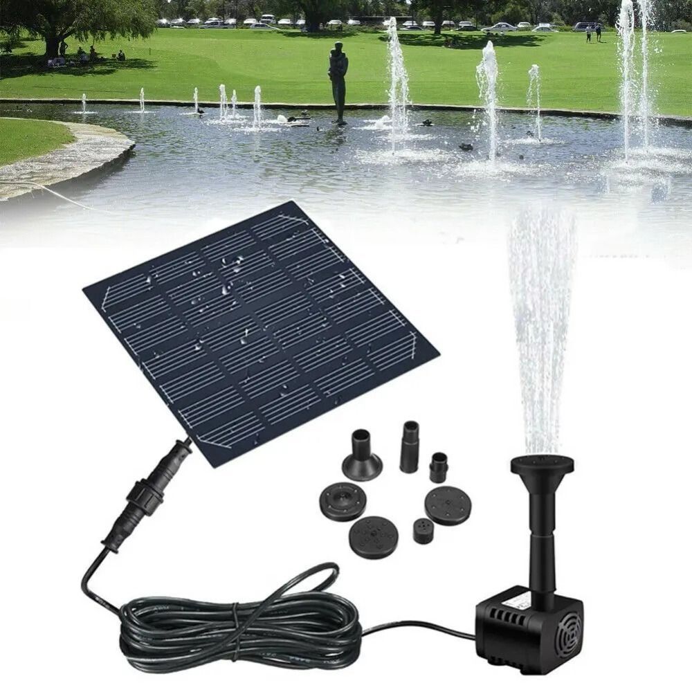1.4W Mini Solar Fountain Pump  - đánh giá và giá Bonsai Garden Fountain