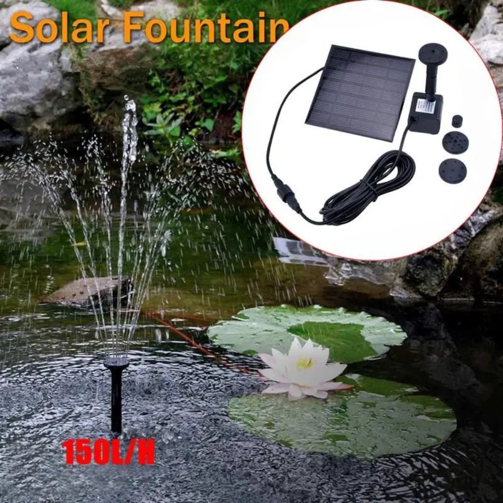 1.4W Mini Solar Fountain Pump  - đánh giá và giá Bonsai Garden Fountain