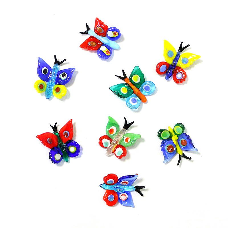 Mini Glass Butterfly Pendant C - đánh giá và giá Bonsai Garden Europe