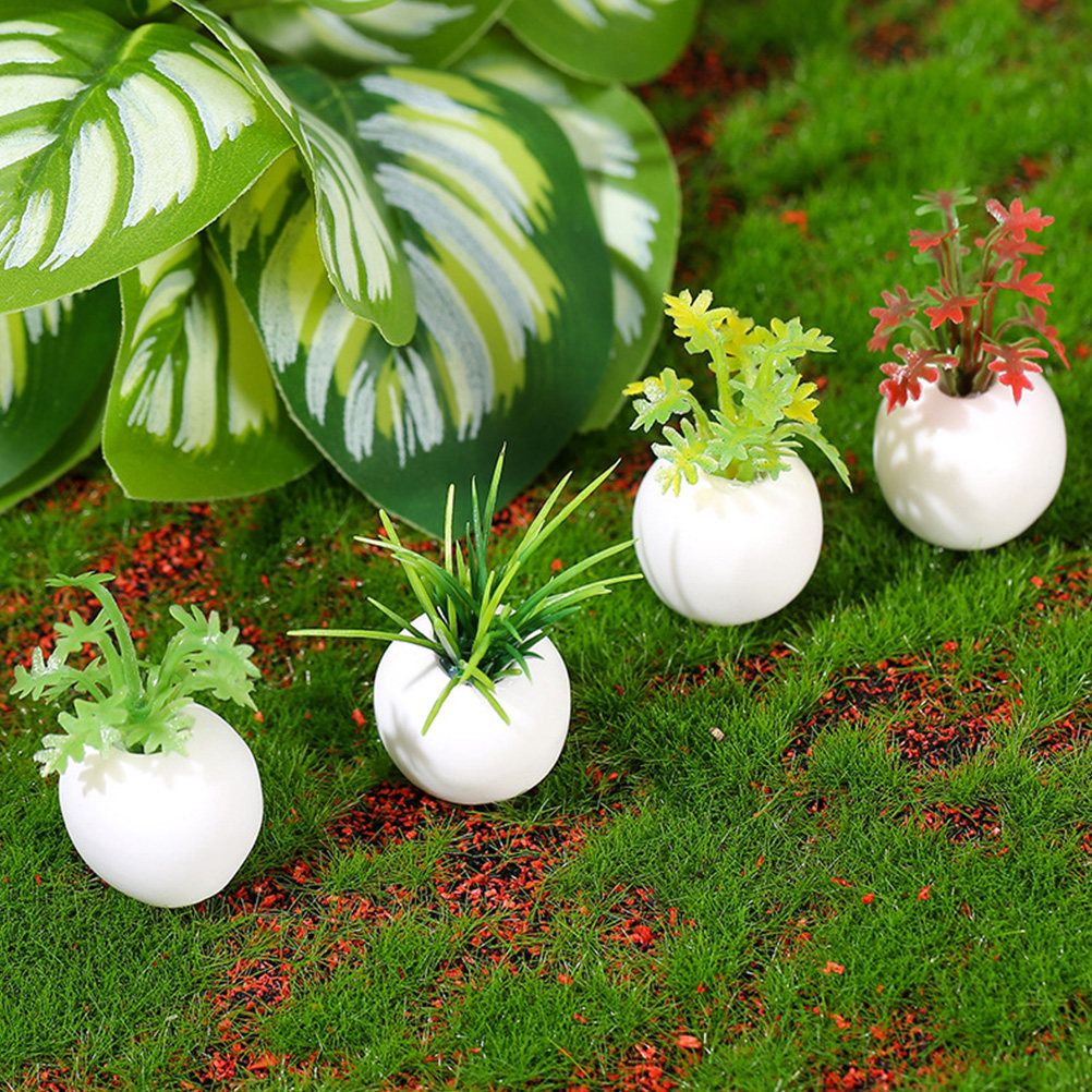 12Pcs Miniature Potted Plants  - đánh giá và giá Bonsai Garden Europe