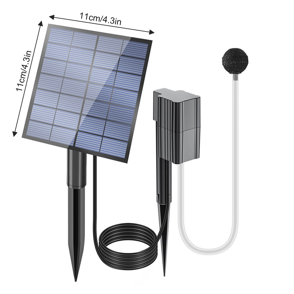 Solar Pond Aerator 2.5W/7V Air - đánh giá và giá Bonsai Garden Fountain