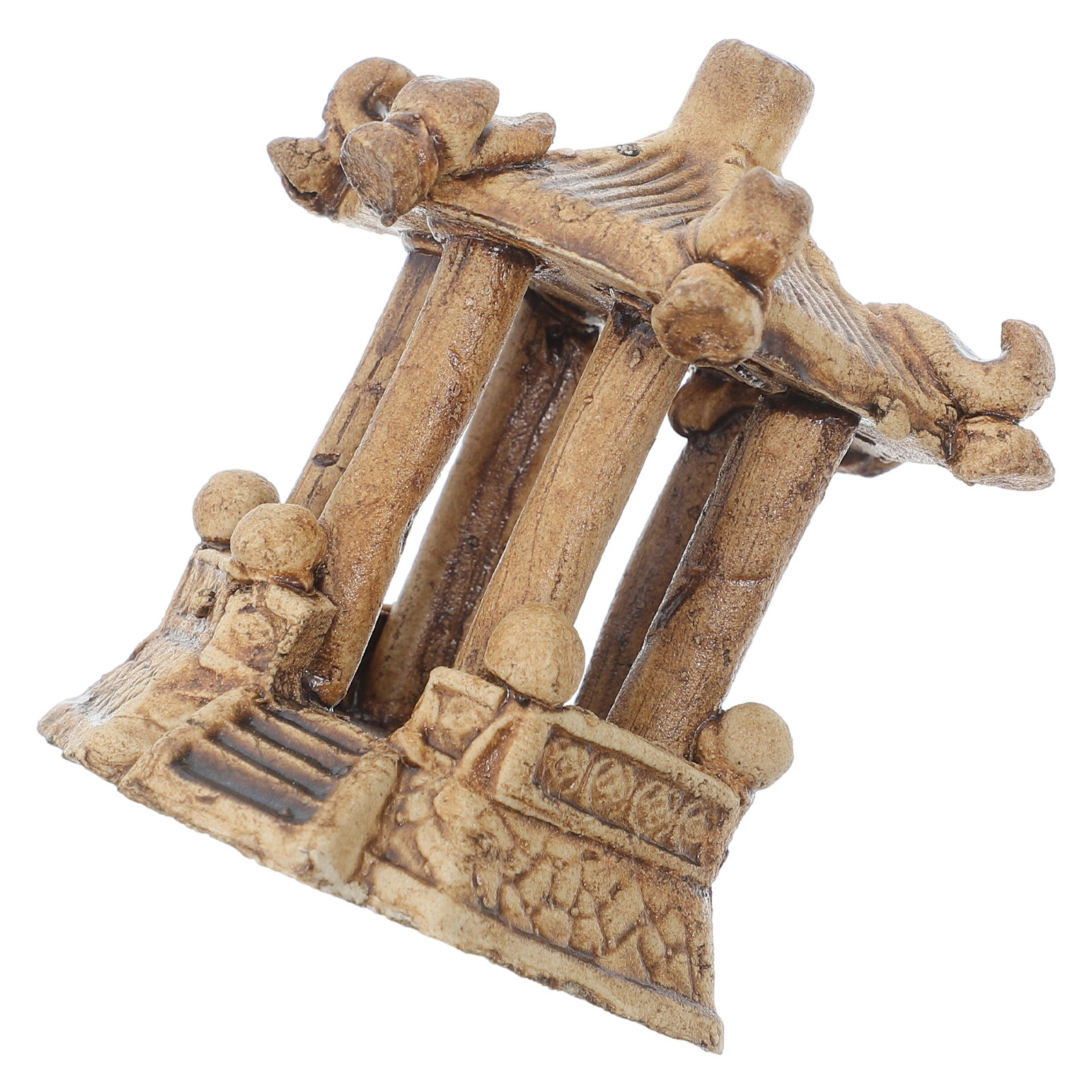 Miniature Ceramic Pagoda Hexag - đánh giá và giá Bonsai Gardening