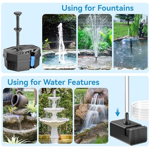 8W Solar Fountain Pump With 30 - đánh giá và giá Bonsai Garden Fountain