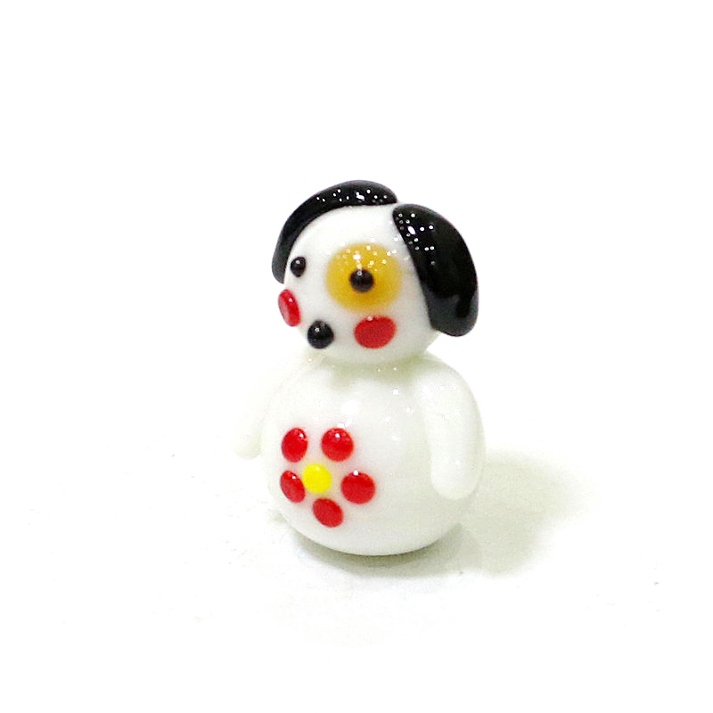 Cute Handmade Mini Glass Dog F - đánh giá và giá Bonsai Garden Japan