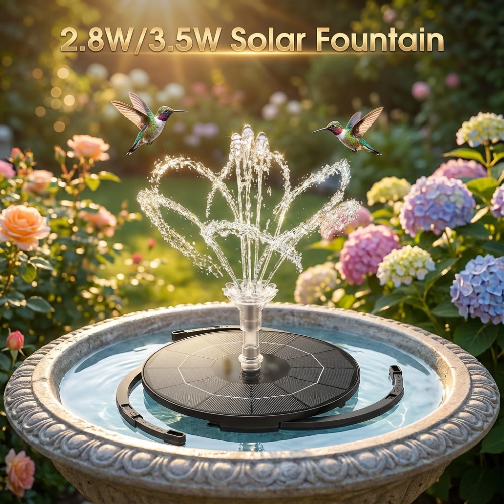 Solar Fountain Pump,DIY Water  - đánh giá và giá Bonsai Garden Fountain