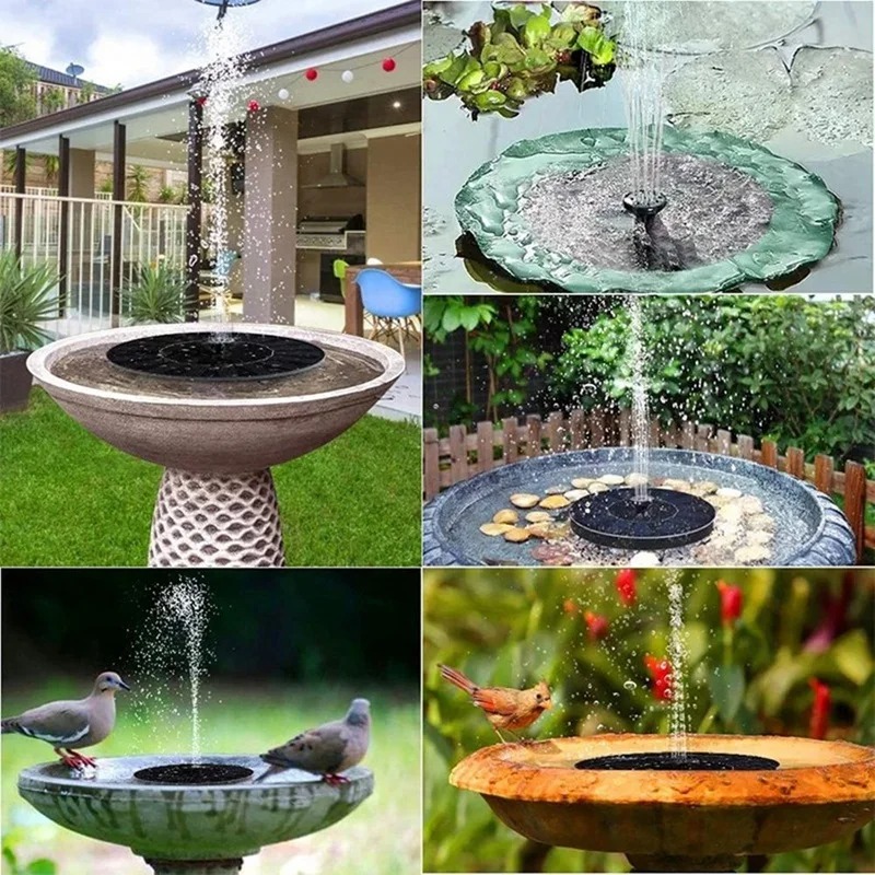 Solar - Powered Floating Fount - đánh giá và giá Bonsai Garden Fountain