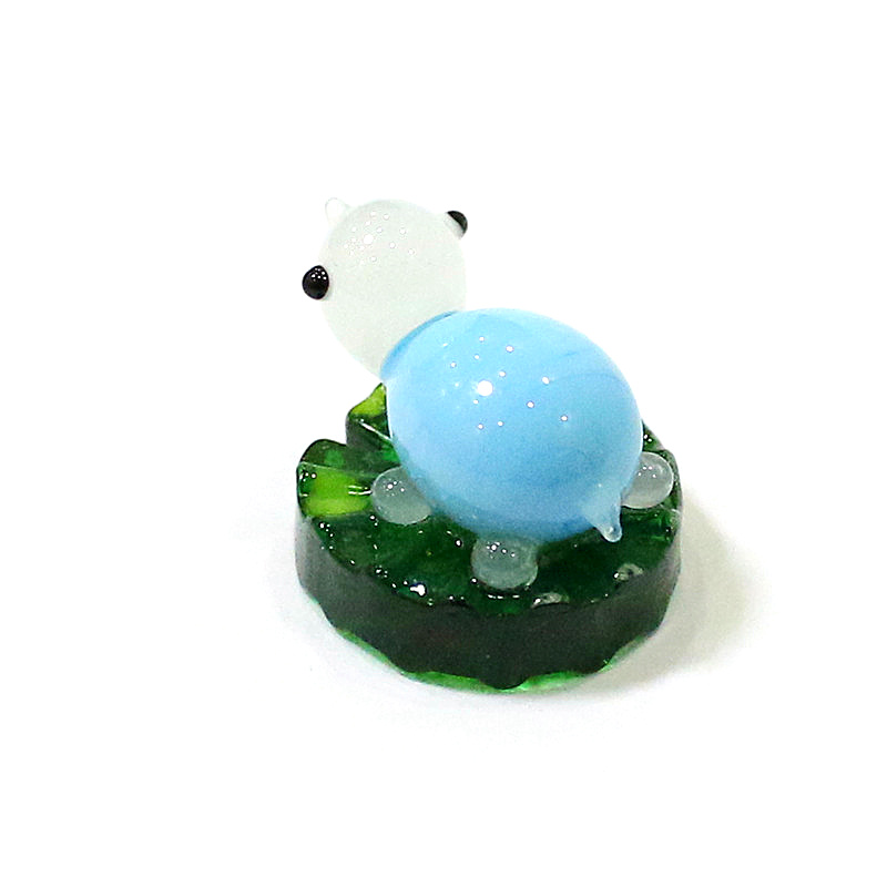 2pcs Colorful Mini Turtle Stat - đánh giá và giá Bonsai Garden Japan